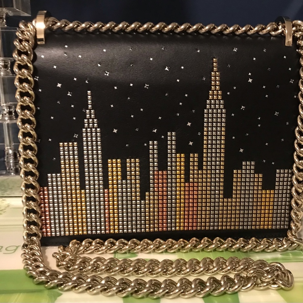 RARE BNWT Kate Spade Glitzy Ritzy Skyline Marci - Picture 9 of 16